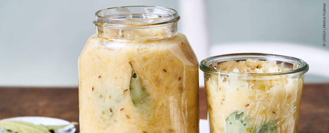 Sauerkraut, das fermentierte Superfood im Glas