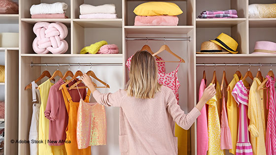 Kleiderschrank aussortieren