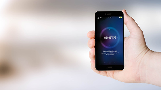 handy mit schrittezähler-app